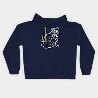 Cats Understand - Light on Dark Kids Hoodie